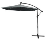 Grey 3m LED Cantilever Parasol